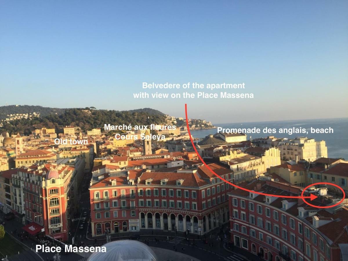 ניס Apartment On Place Massena מראה חיצוני תמונה
